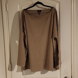 Jones New York Tan Pantsuit Elegant and Versatile